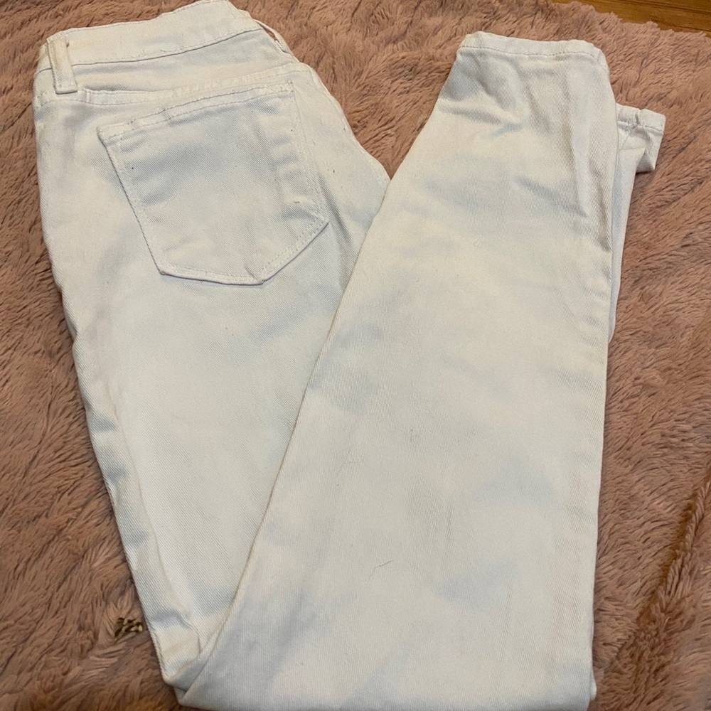 White jeans